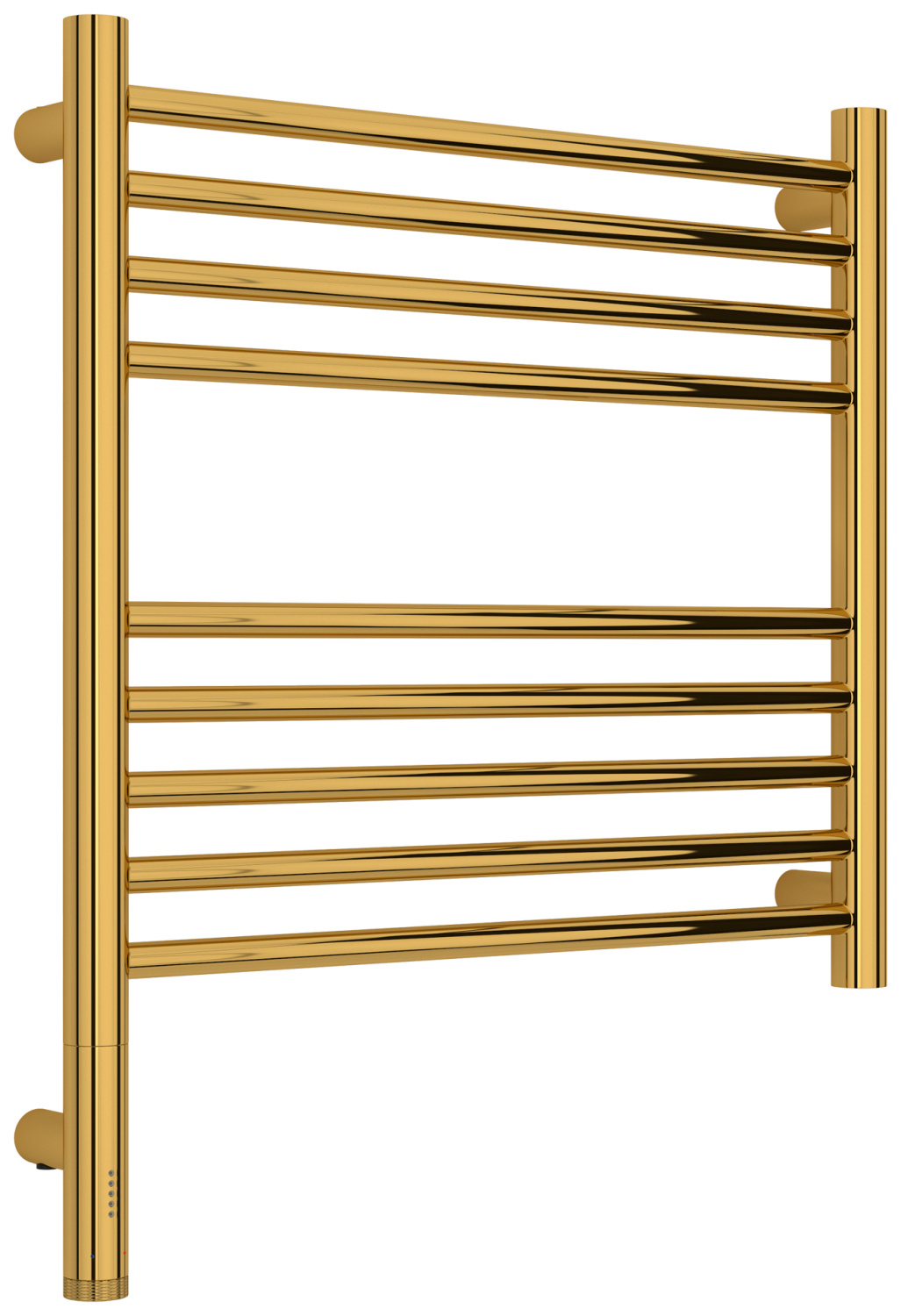 Полотенцесушитель электрический Сунержа Богема 3.1 прямая 500x500 мм левый золото глянцевое 03-6004-5050