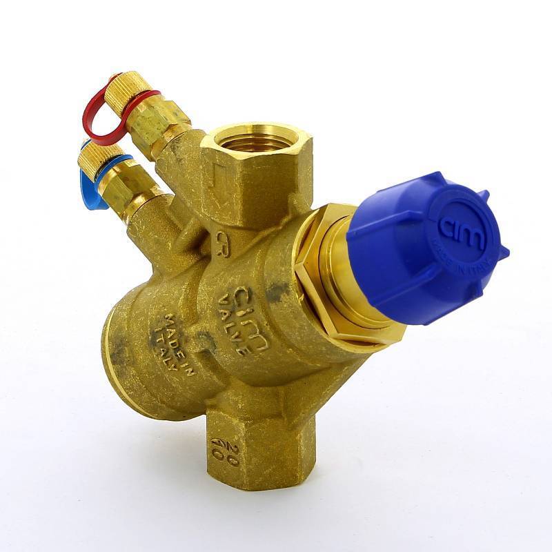 Клапан балансировочный автоматический Cimberio 776HF 1/2 DN15 латунь CIM 776HF 1/2