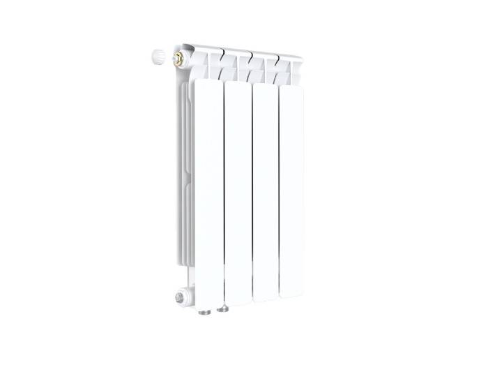 Радиатор биметаллический RIFAR ALP Ventil 500 4 секции нижнее левое подключение белый 11551