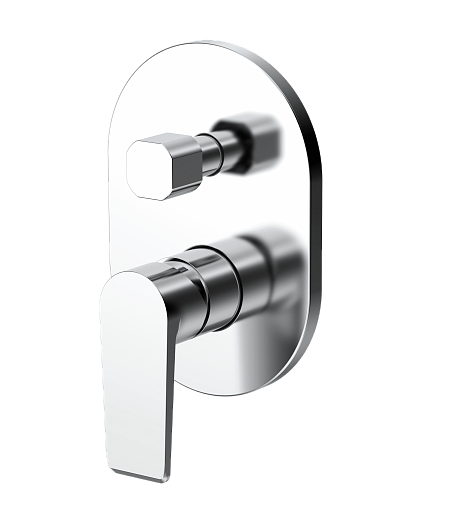 Смеситель для душа Smartflow на 2 потребителя хром SMF2884YR