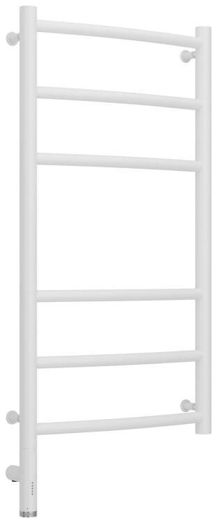 Полотенцесушитель электрический Сунержа Галант 3.0 924x432 мм МЭМ нижнее слева белый матовый 30-5800-8040