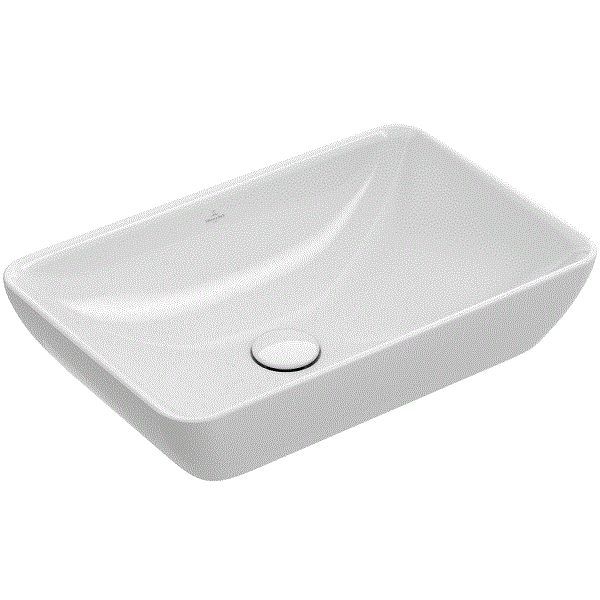 Раковина Villeroy & Boch Venticello 550x360 мм накладная Альпийский белый 41135501