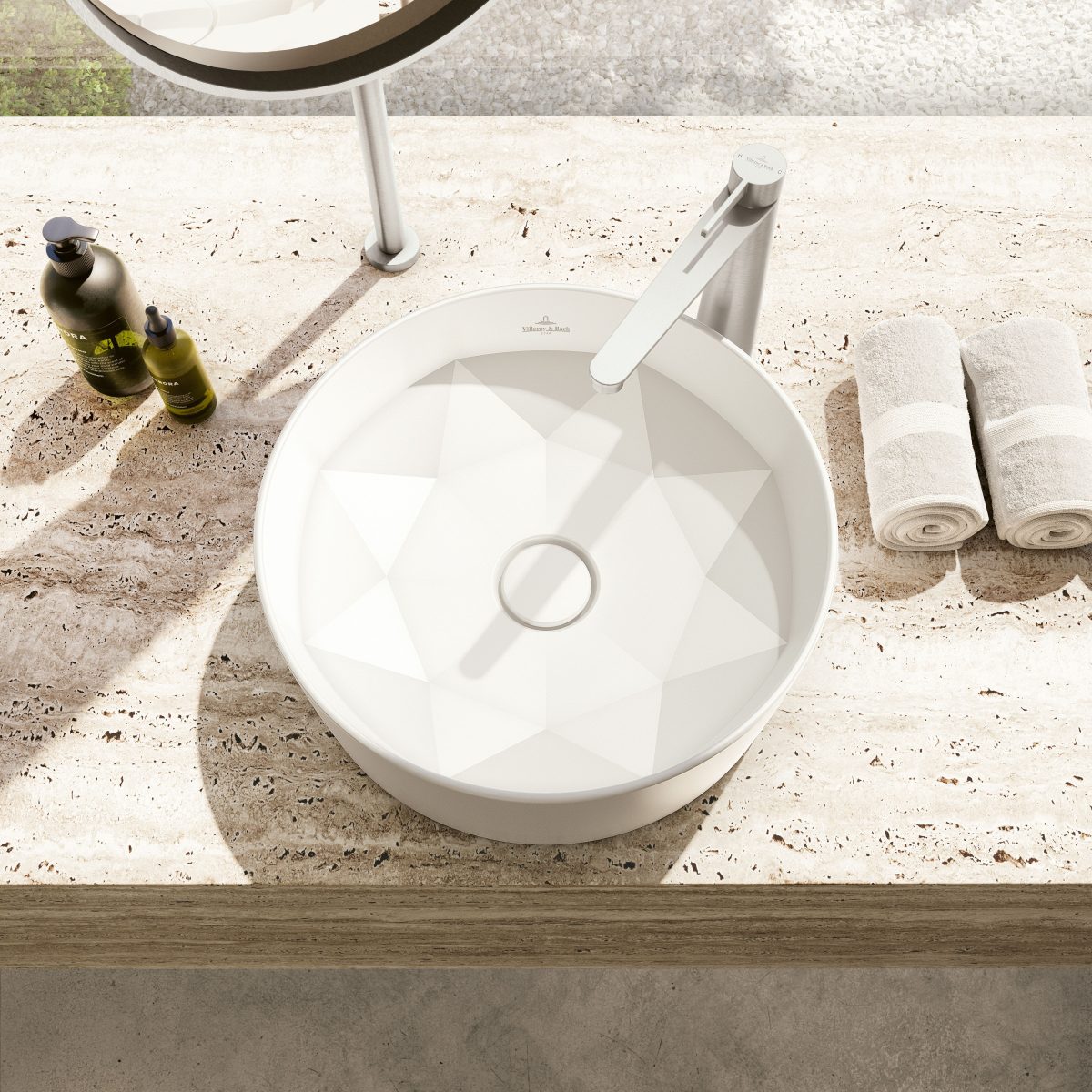 Раковина на столешницу Villeroy & Boch Octagon 417040S3