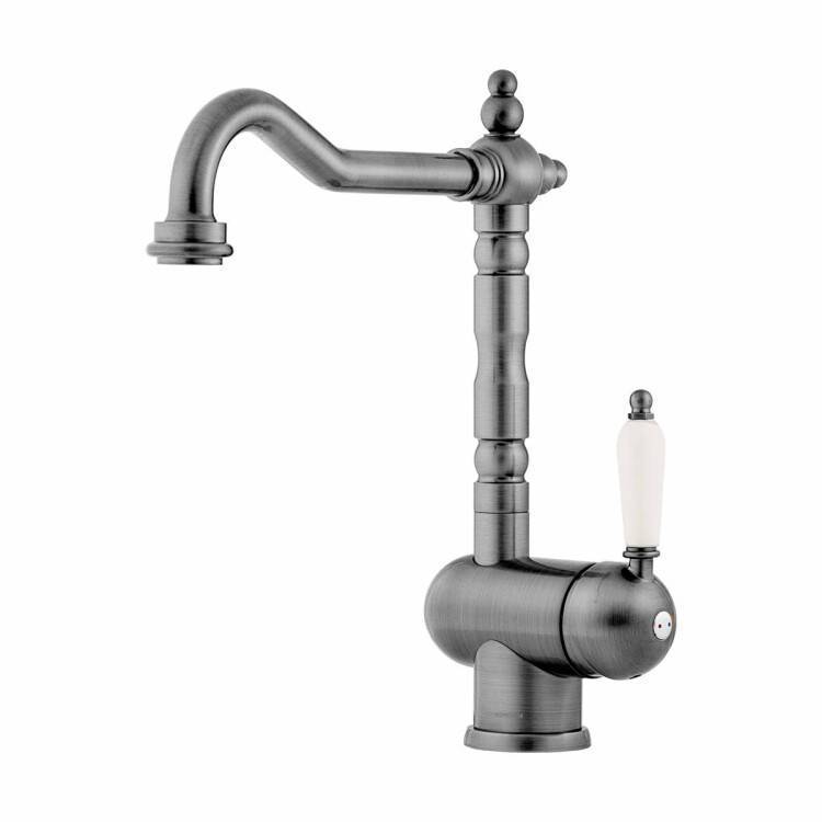 Смеситель для кухни OMOIKIRI Kyoto античное серебро 4994297