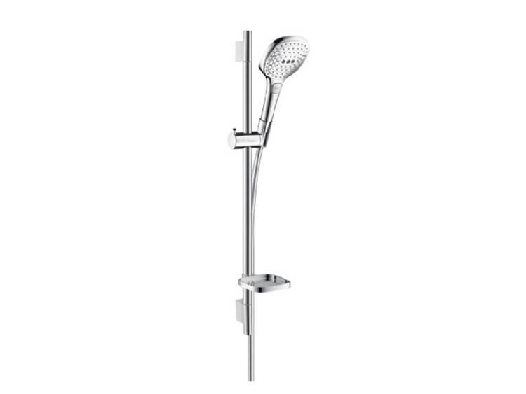 Душевой гарнитур Hansgrohe Raindance Select E 120 3jet со штангой 650 мм белый/хром 26620400