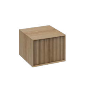 Ящик Scarabeo Laila 39.5x35x30 см для консоли 2701/2702 Rovere Chiaro 2718LC