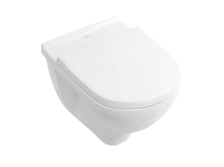 Унитаз подвесной Villeroy & Boch O.Novo 360x560 мм альпийский белый 5660H101