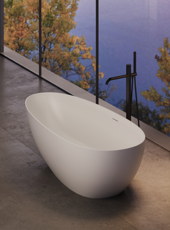 Ванна DEA Design Edge 1700x780x560 мм белый матовый DD8908170018