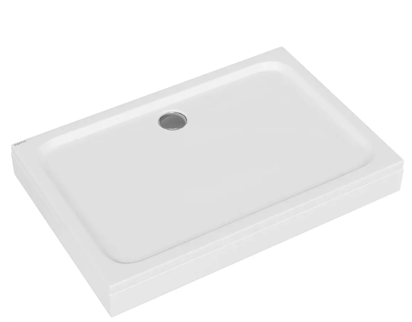 Поддон душевой D-Pol акриловый прямоугольный 110x90x15 см с ножками и панелью DPA-0000010