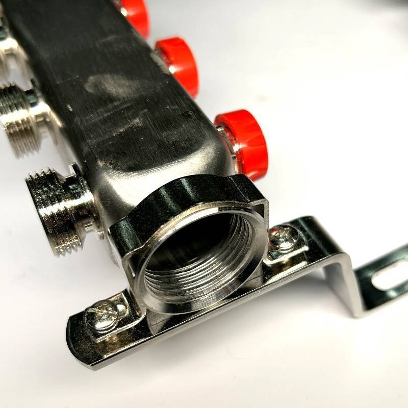 Коллекторная группа из нержавеющей стали Watts 1 x 10 выходов 3/4 451W4310