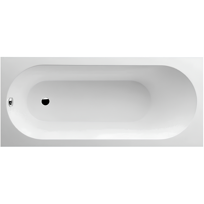 Ванна квариловая Villeroy & Boch Oberon Solo 170x70 см с ножками белая UBQ177OBE2V-01