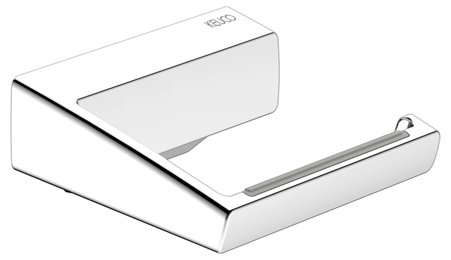 Держатель для туалетной бумаги KEUCO AVENO открытый с роликовым тормозом и клеевым комплектом хром 14662010000