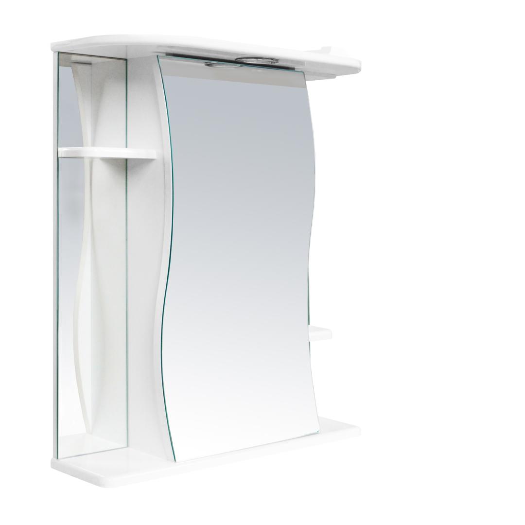 Зеркало-шкаф Santek Лира 600х700х235 мм белый LRSAMR65018W1