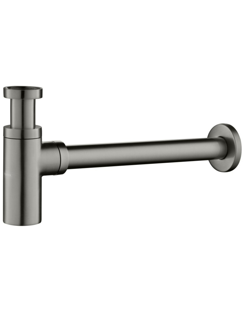 Сифон для раковины Aquatek оружейная сталь AQ6012BGM