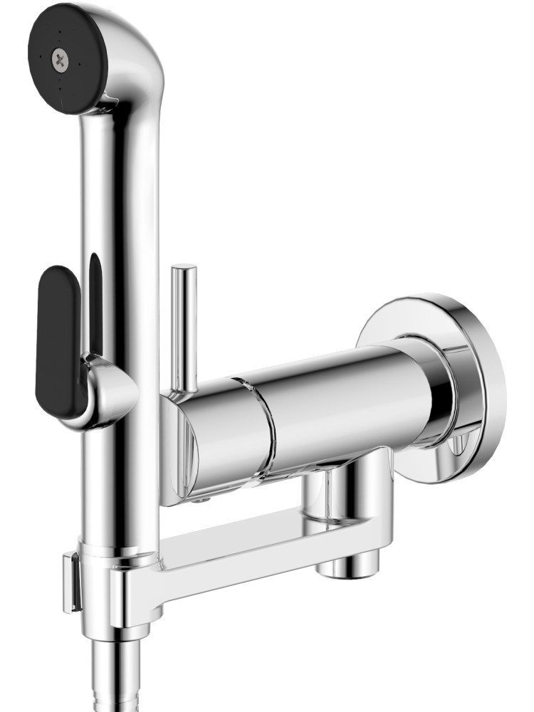 Комплект для гигиенического душа Aquanet Ника встроенный хром AQ1819CR