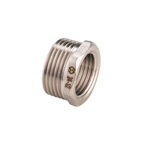 Футорка Hogert 1 1/2 x 1 1/4 латунь никелированная BF5510807