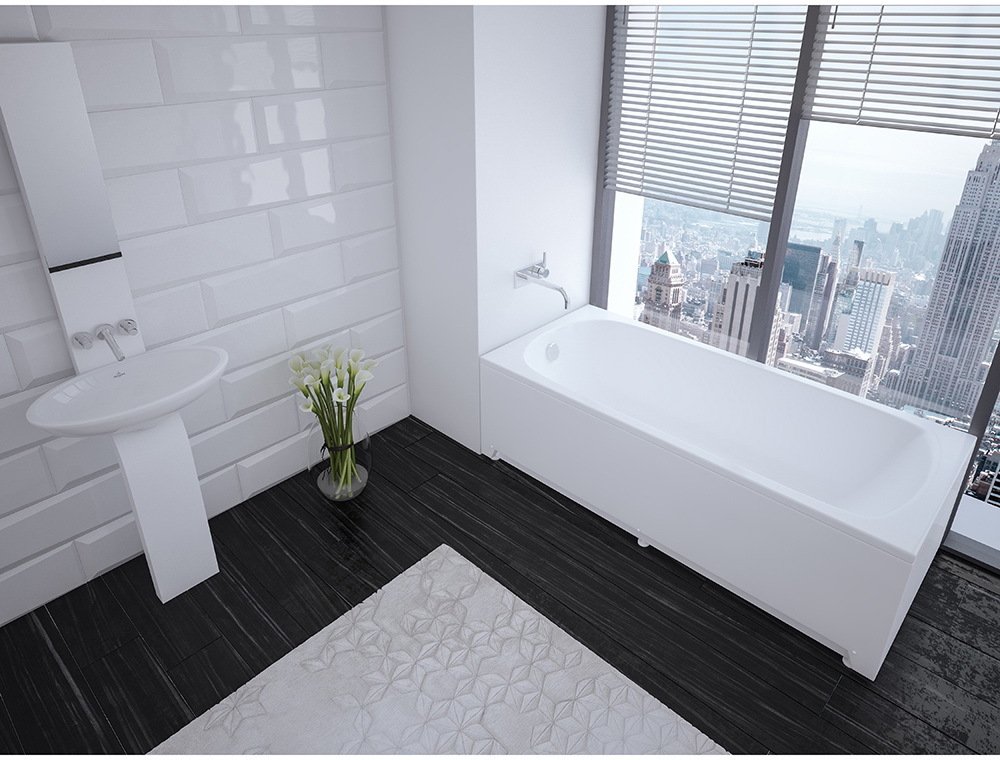 Ванна акриловая Triton Ника 150x75 см прямоугольная NIK150-0000001