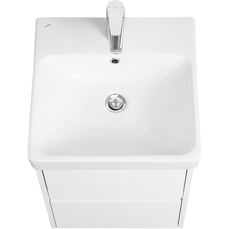 Комплект AQUATON Сканди 45 тумба Белый, раковина Адриана 45 1A2516K0SD010