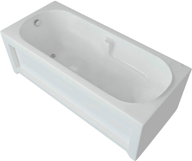Ванна акриловая 1Marka Ley 170 см без фронтального экрана LEY170-0000045