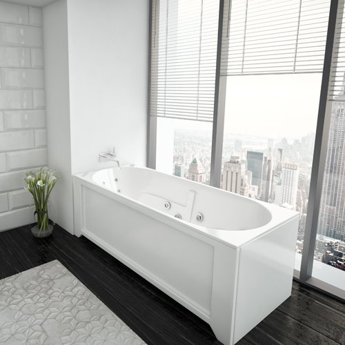 Ванна акриловая 1Marka Ley 170 см без фронтального экрана LEY170-0000045