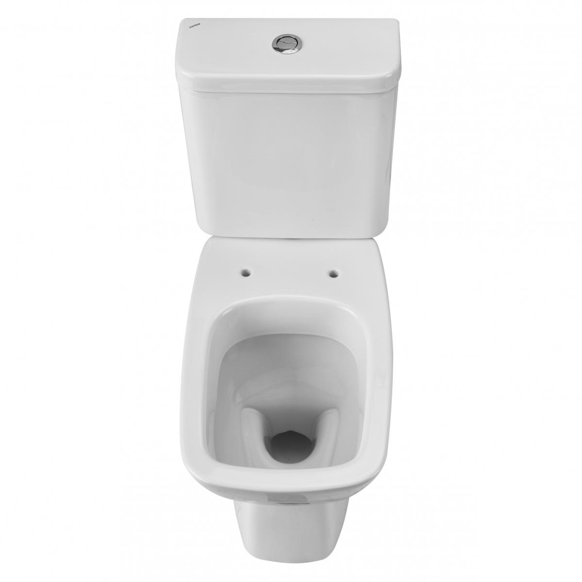 Унитаз-компакт Santek Нео Лайт 2-режимный сиденье дюропласт микролифт 1.WH30.2.409