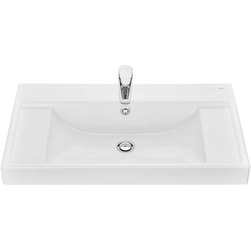 Раковина мебельная Roca Ona 800х460х132 мм Fineceramic белая ZRU9307562