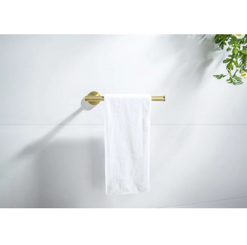 Полотенцедержатель Aquanet Оберон шлифованное золото AQ4219BG