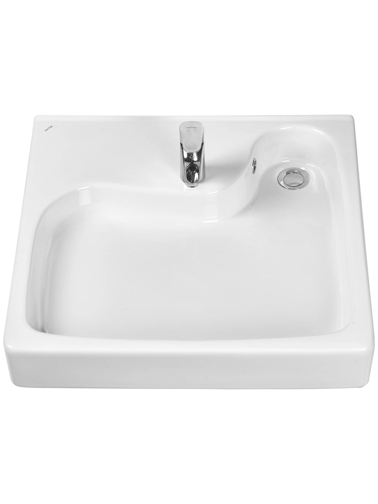 Умывальник Santek Клио 60 см с кронштейнами 1.WH50.1.780