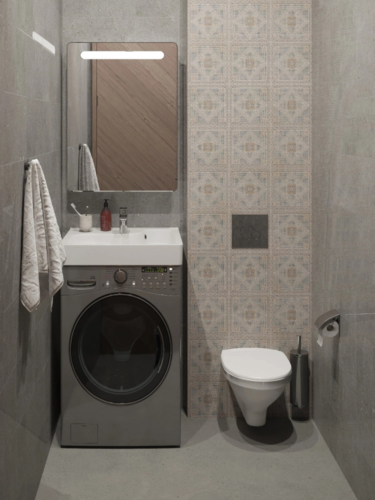 Умывальник Santek Клио 60 см с кронштейнами 1.WH50.1.780