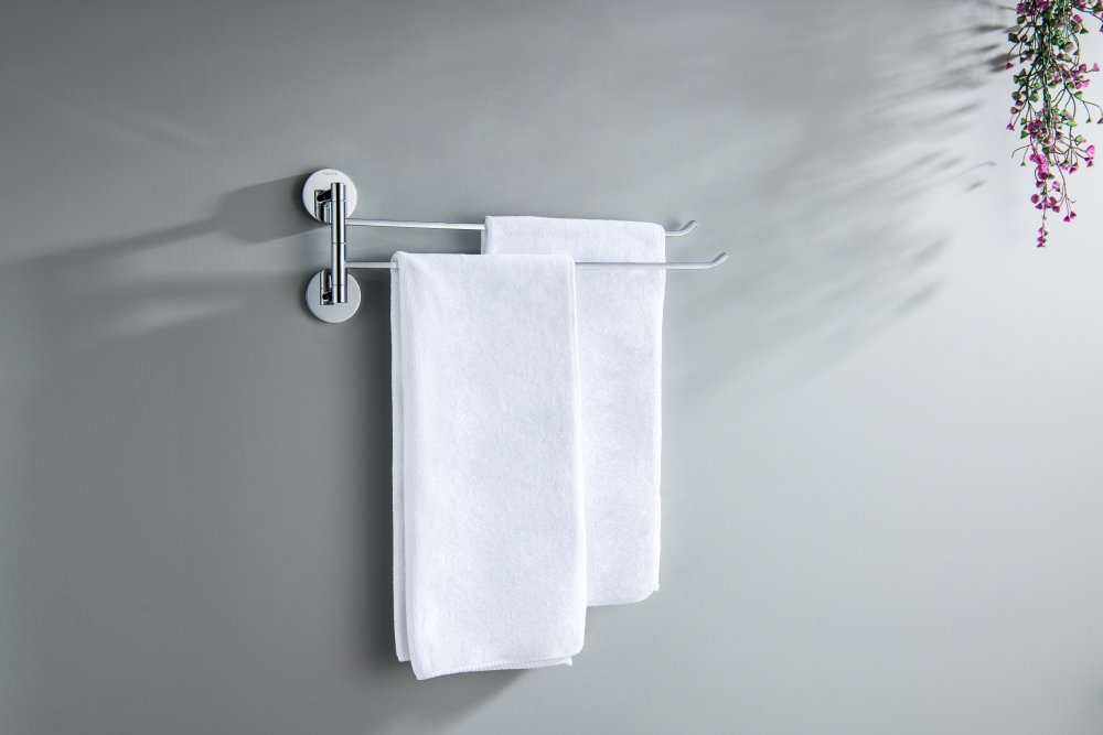 Полотенцедержатель двойной Aquatek БЕТТА хром AQ4613CR