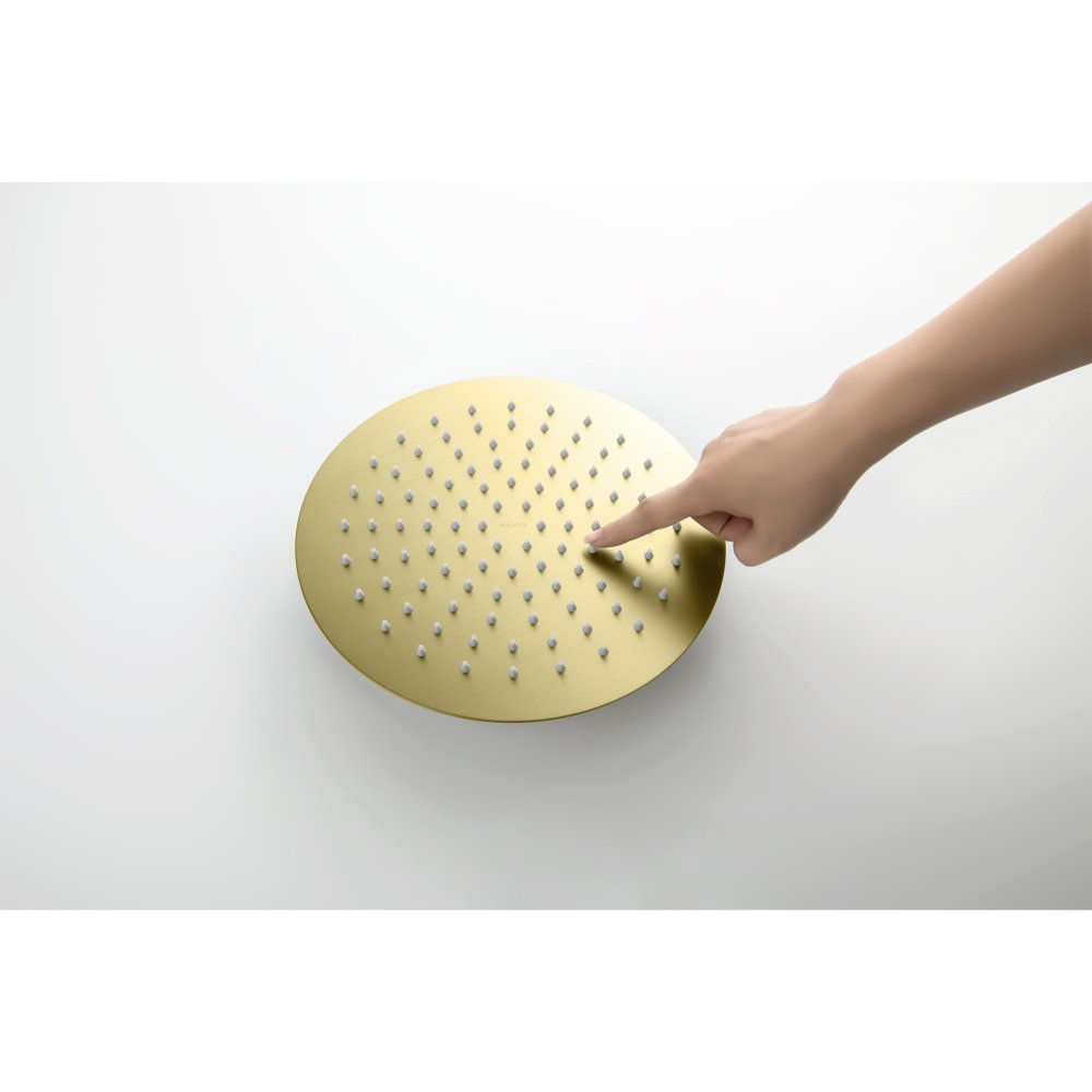 Душевой комплект 3 в 1 Aquanet Европа 2 режима шлифованное золото AQ1376BG