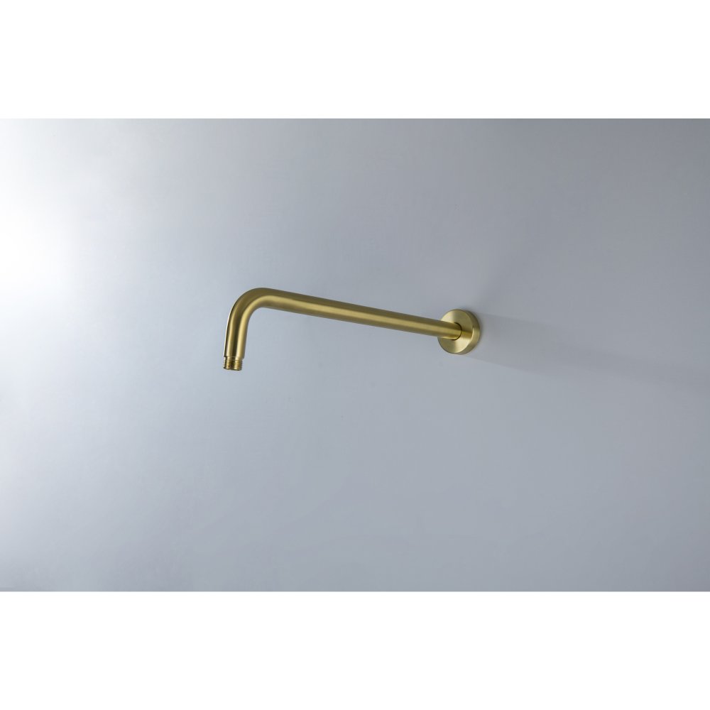 Душевой комплект 3 в 1 Aquanet Европа 2 режима шлифованное золото AQ1376BG