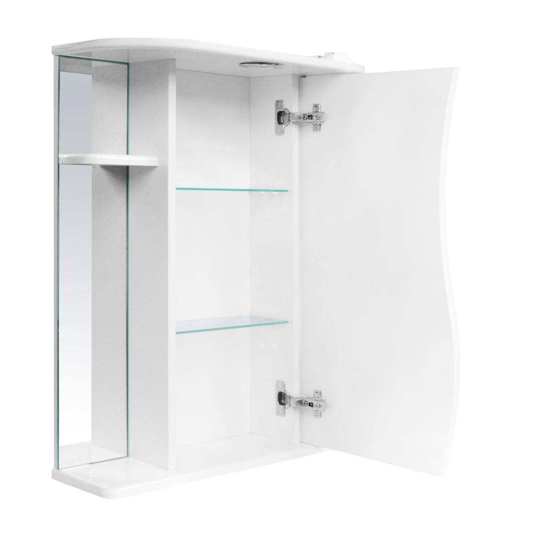 Зеркало-шкаф Santek Лира 600х700х235 мм белый LRSAMR65018W1
