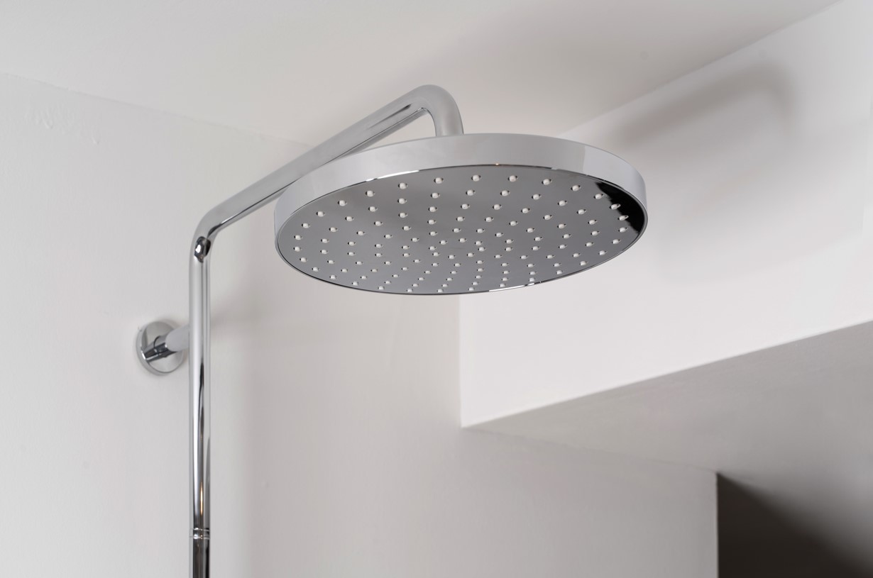 Душевая колонна термостатическая Jacob Delafon Atom со смесителем для ванны E26237-CP