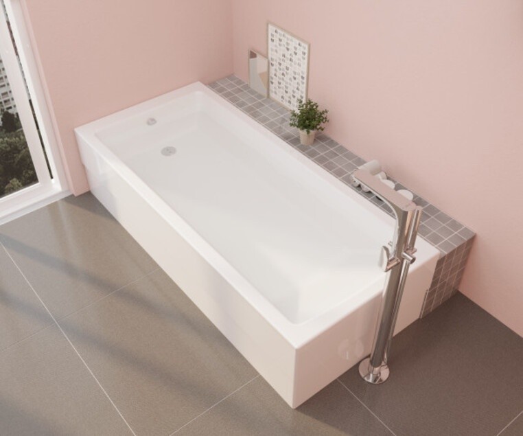 Ванна акриловая VitrA Neon 180x80 см 55840001000