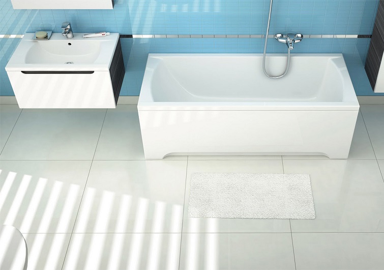 Передняя панель Ravak U 160 универсальная белая CZ001S0A00