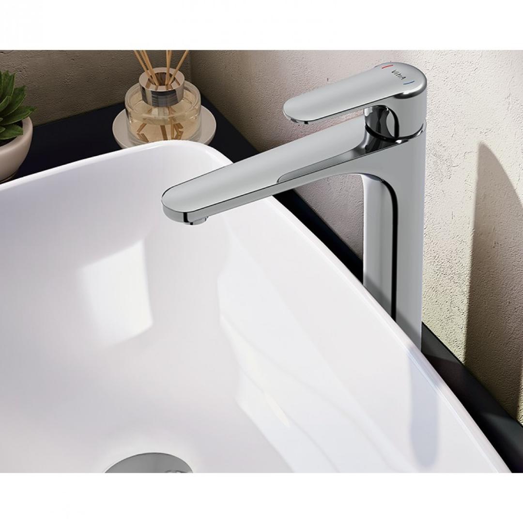 Смеситель для раковины-чаши VitrA Root Round хром A42707EXP