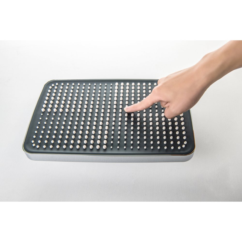 Душевая система со смесителем для ванны Aquatek Поларис 295х195 мм хром AQ3040CR