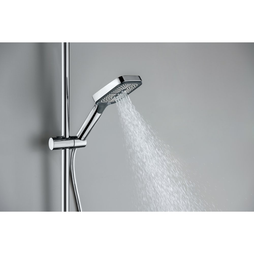 Душевая система со смесителем для ванны Aquatek Поларис 295х195 мм хром AQ3040CR