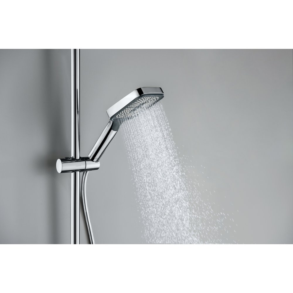 Душевая система со смесителем для ванны Aquatek Поларис 295х195 мм хром AQ3040CR