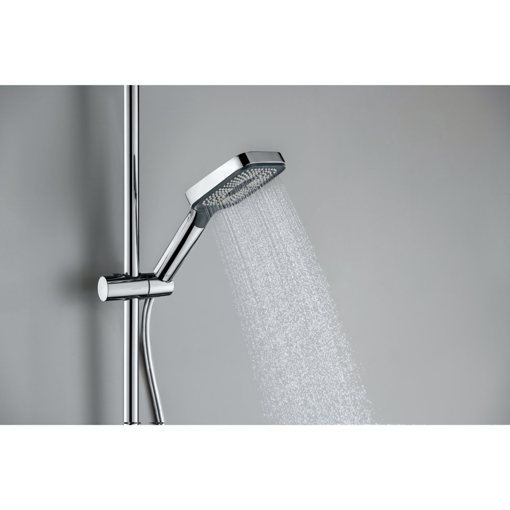 Душевая система со смесителем для ванны Aquatek Поларис 295х195 мм хром AQ3040CR