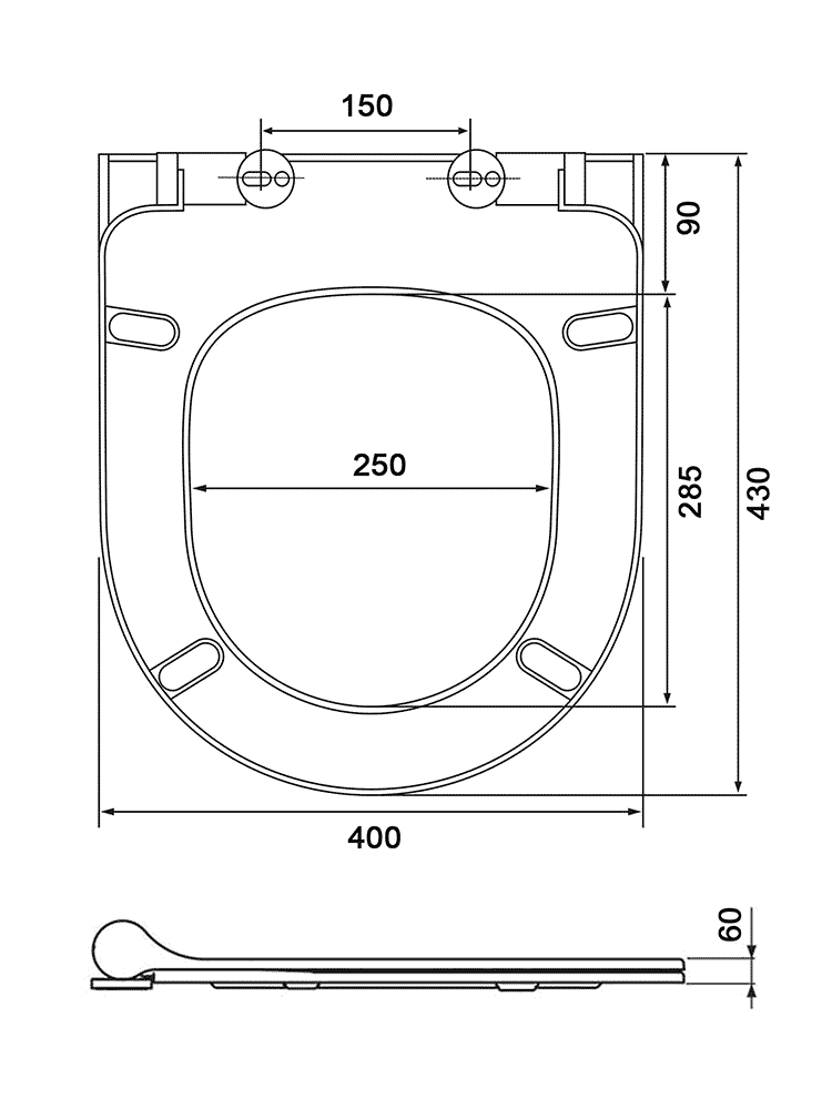 Крышка-сиденье AQUATEK Альтаир AQ0198-00