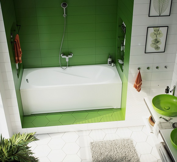 Фронтальная панель для ванны Ekodar Лугано/Либерти 160 см EKR-F0000089