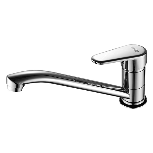 Смеситель для кухни Lemark Point с поворотным изливом хром LM0304C