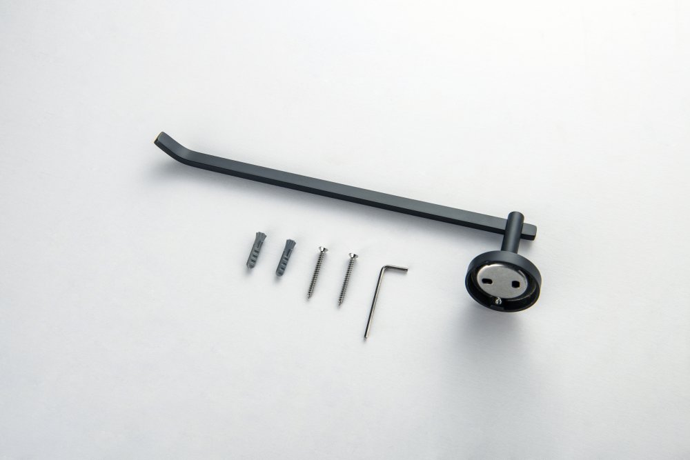 Полотенцедержатель Aquanet БЕТТА матовый черный AQ4619MB