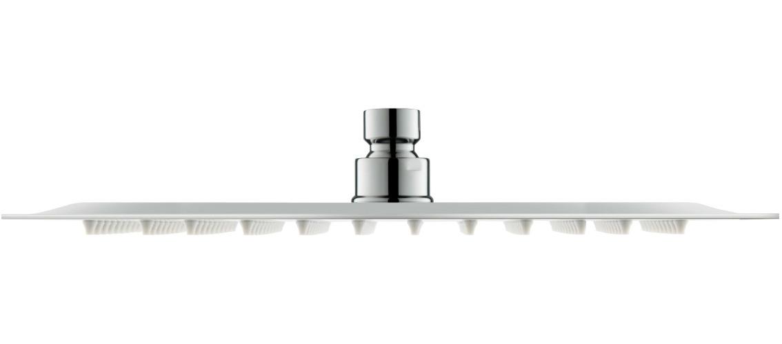 Верхний душ Aquanet AQ2074CR квадратный 300х300х2 мм хром AQ2074CR