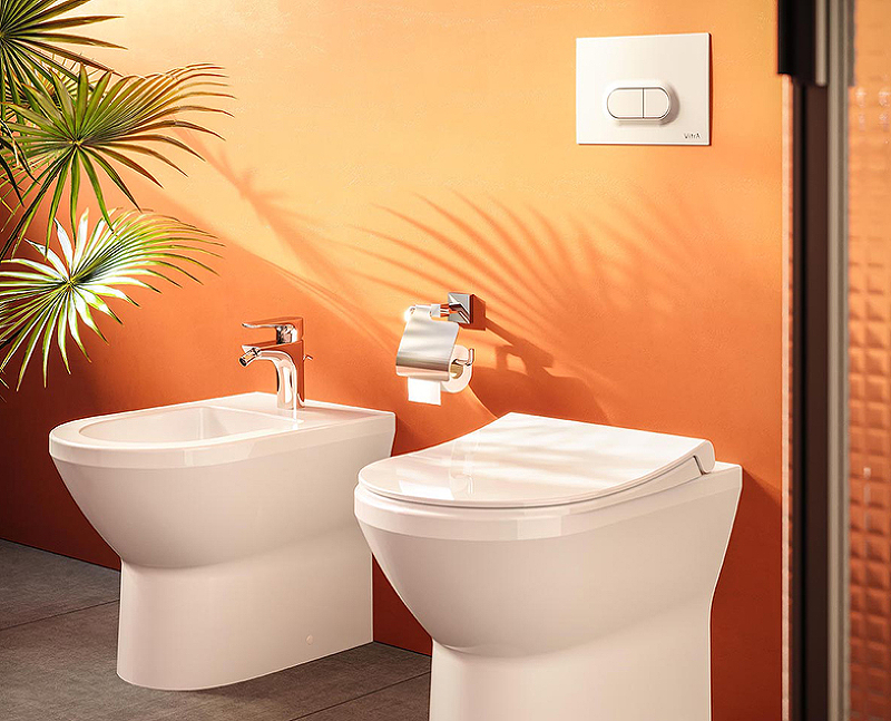 Панель смыва VitrA Loop белый глянец 740-0500