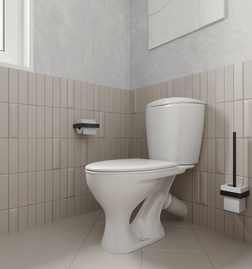 Унитаз-компакт Sanita Версия белый сиденье полипропилен косой выпуск 1.P401.5.S00.00B.F