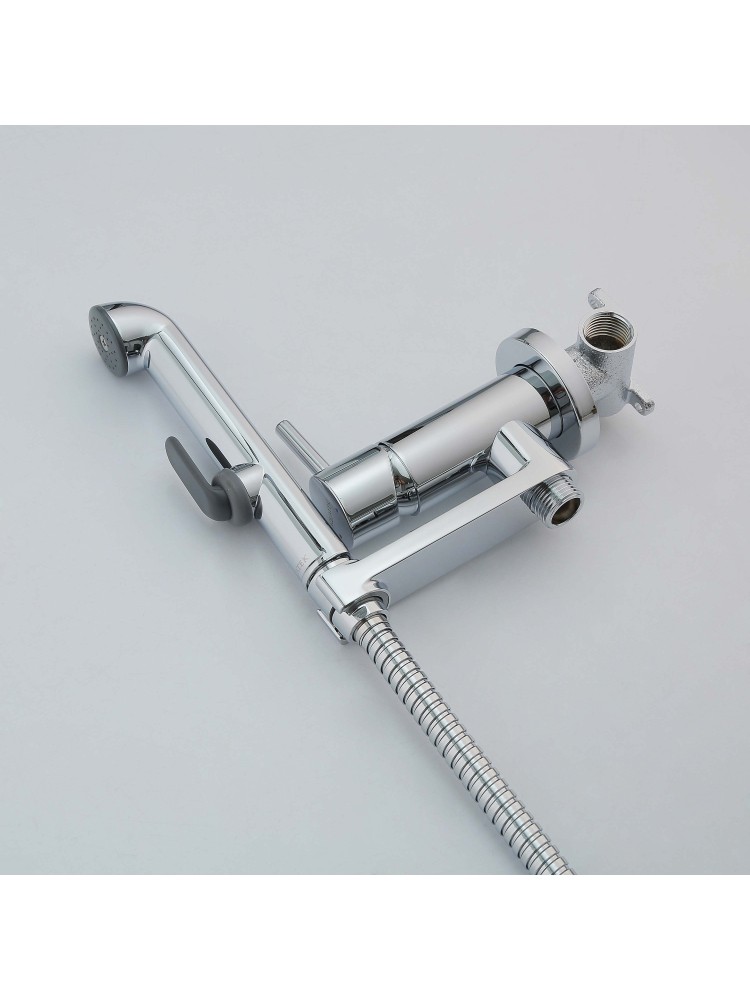 Комплект для гигиенического душа Aquanet Ника встроенный хром AQ1819CR