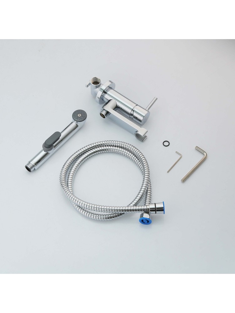 Комплект для гигиенического душа Aquanet Ника встроенный хром AQ1819CR